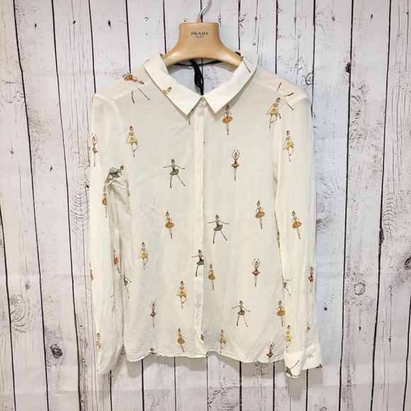 تمديد ليل يائسة zara ballerina blouse 